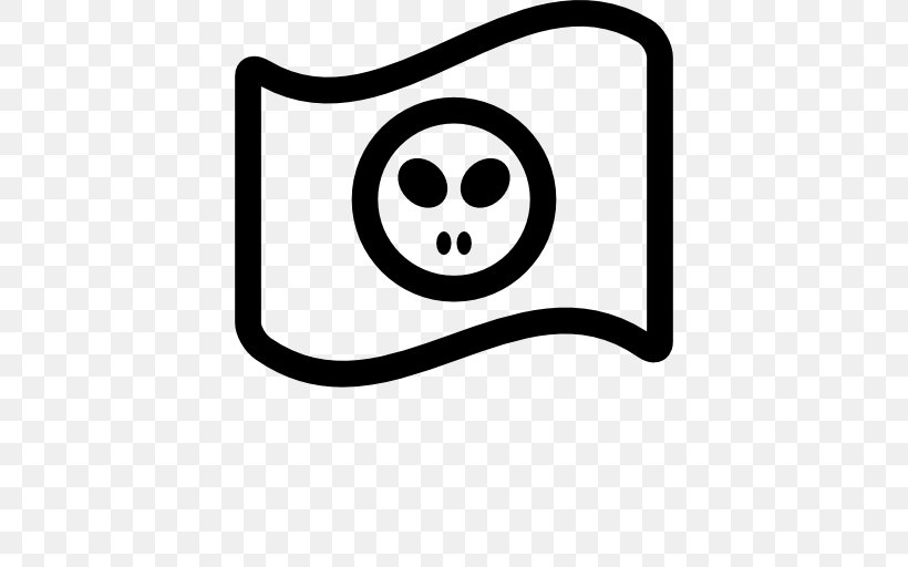 Jolly Roger Piracy Flag, PNG, 512x512px, Jolly Roger, Black And White, Emoticon, Flag, Happiness Download Free