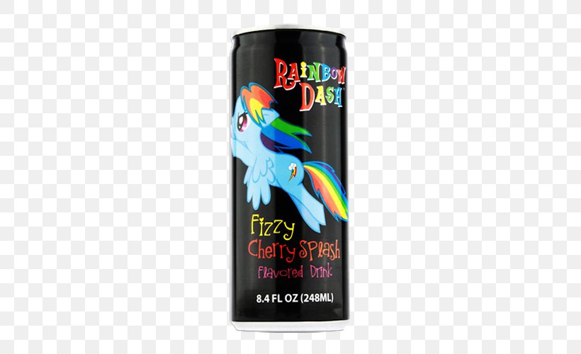 Sports & Energy Drinks Fizzy Drinks Rainbow Dash Cocktail, PNG, 500x500px, Energy Drink, Alcoholic Drink, Beverage Can, Cherry, Cocktail Download Free
