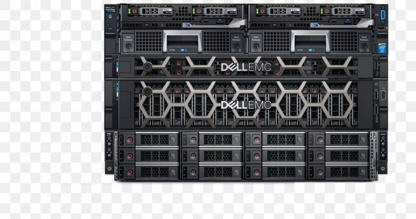 Dell PowerEdge Computer Servers Dell EMC, PNG, 1400x736px, 19inch Rack, Dell, Computer, Computer Servers, Data Storage Download Free