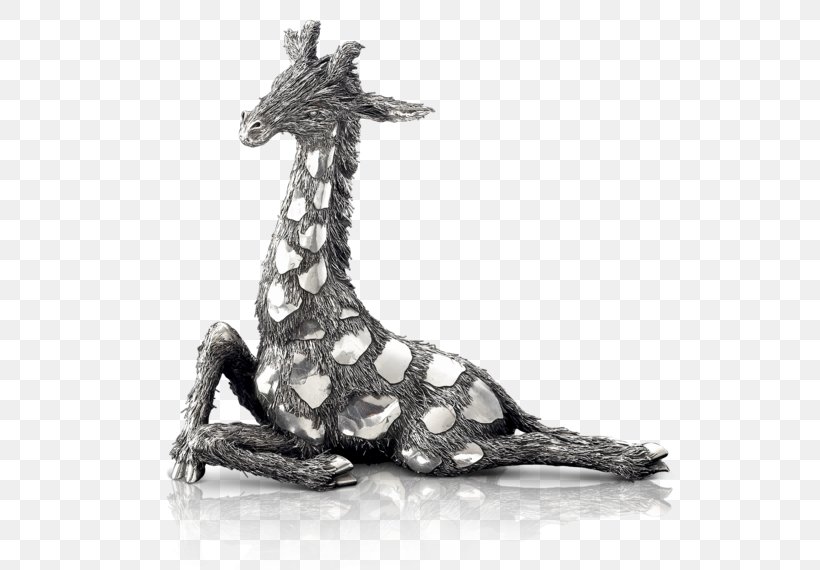 Duck Silver Northern Giraffe Animal, PNG, 570x570px, Duck, Animal, Arval Argenti Valenza Srl, Black And White, Buccellati Download Free