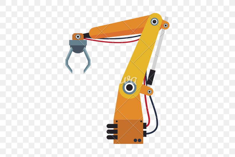Robotic Arm Industrial Robot, PNG, 550x550px, Robotic Arm, Area, Arm, Automation, Drawing Download Free