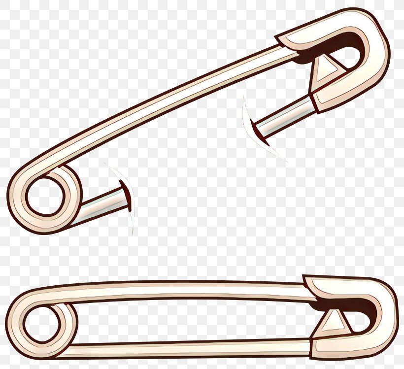 Safety Pin, PNG, 800x749px, Cartoon, Safety Pin Download Free