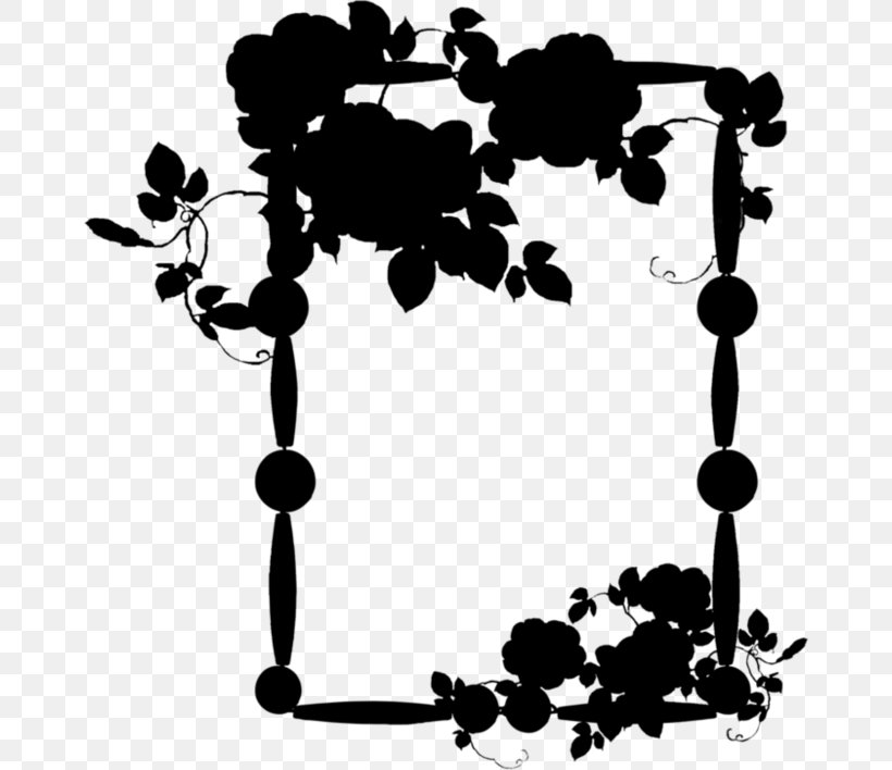 Clip Art Pattern Flower Line Silhouette, PNG, 668x708px, Flower, Art, Blackandwhite, Flowering Plant, Leaf Download Free