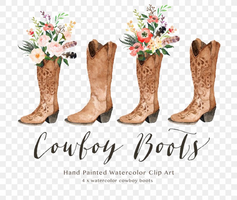 Cowboy Boot Cowboy Hat Watercolor Painting, PNG, 920x780px, Cowboy Boot, Ariat, Boot, Cowboy, Cowboy Hat Download Free