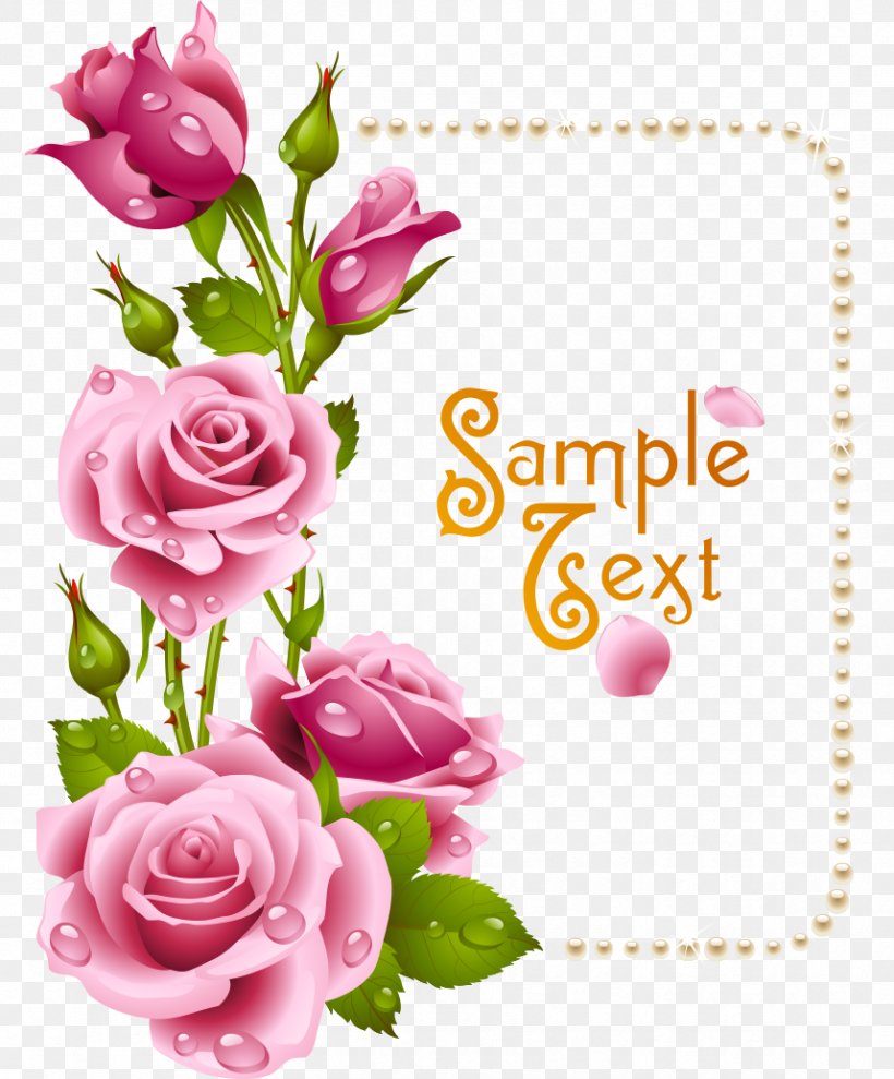 Rose Picture Frame Flower Pink Clip Art, PNG, 858x1035px, Rose, Art, Artificial Flower, Cut Flowers, Decorative Arts Download Free