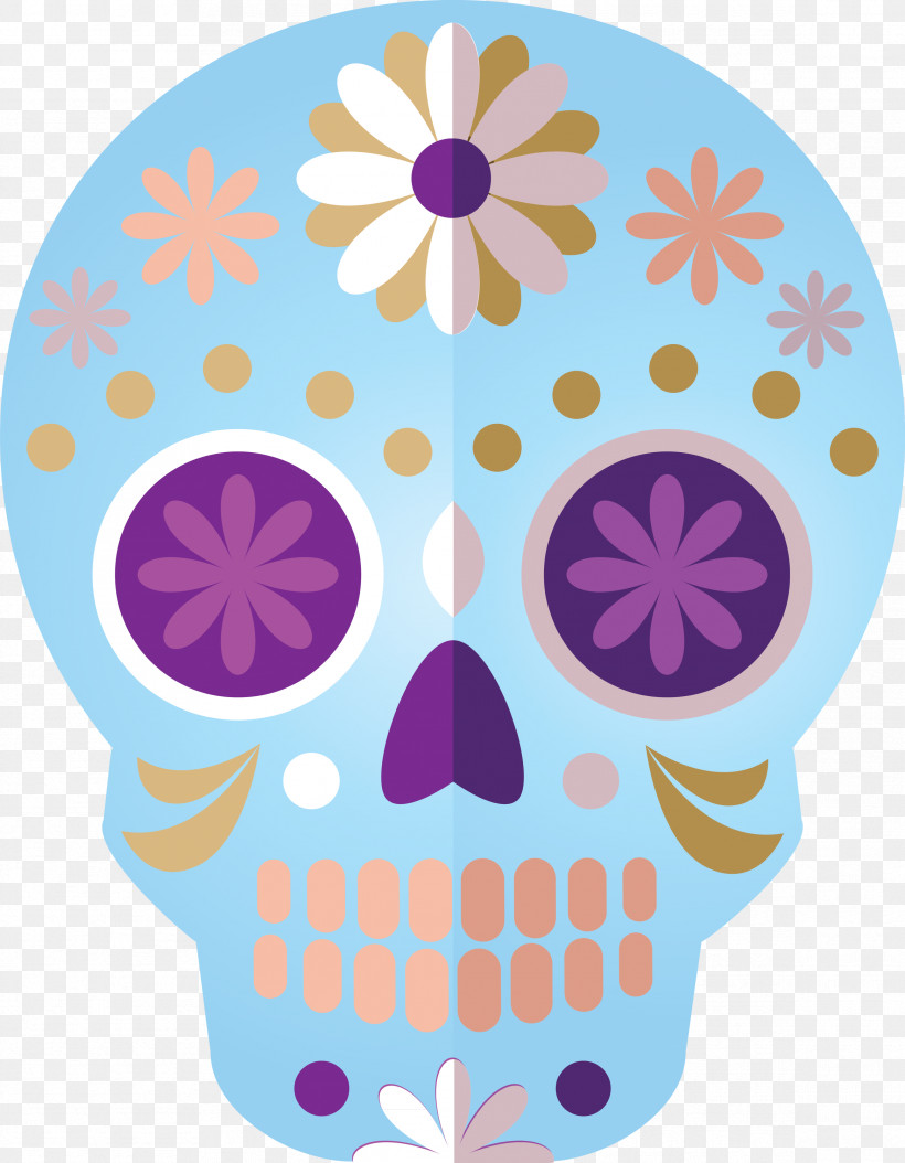 Skull Mexico Sugar Skull Traditional Skull, PNG, 2332x3000px, Skull Mexico, Flower, Pink M, Sugar Skull, Traditional Skull Download Free