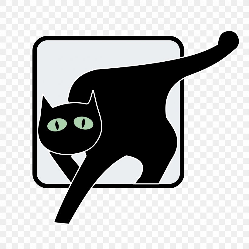Logo Cat, PNG, 2400x2400px, Search And Rescue, Black, Black And White, Black Cat, Carnivoran Download Free