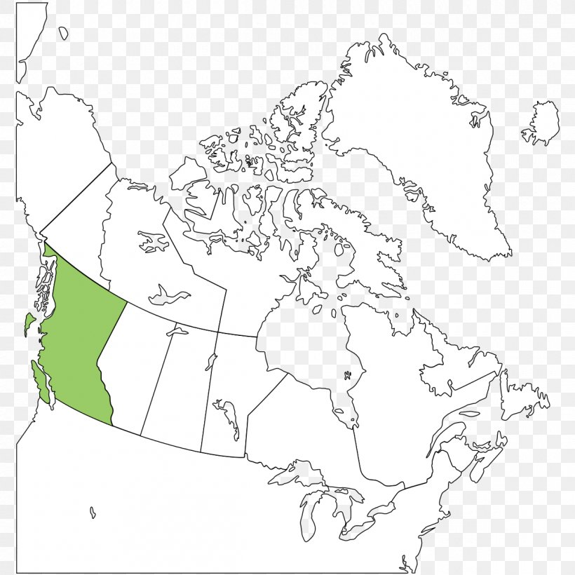Blank Map Provinces And Territories Of Canada Geography, PNG, 1200x1200px, Blank Map, Area, Artwork, Atlas, Black And White Download Free