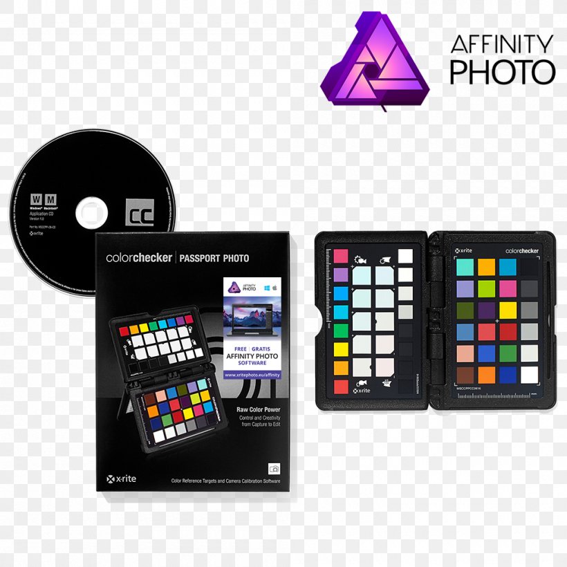 ColorChecker X-Rite Photography, PNG, 1000x1000px, Colorchecker, Affinity Photo, Black And White, Brand, Camera Download Free