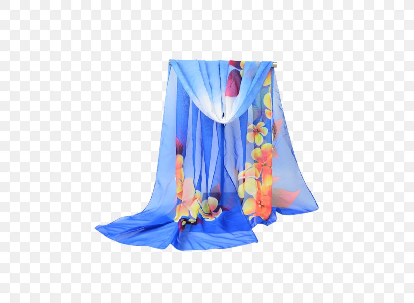 T-shirt Scarf Shawl Chiffon Clothing Accessories, PNG, 600x600px, Tshirt, Blue, Chiffon, Clothing Accessories, Dress Download Free