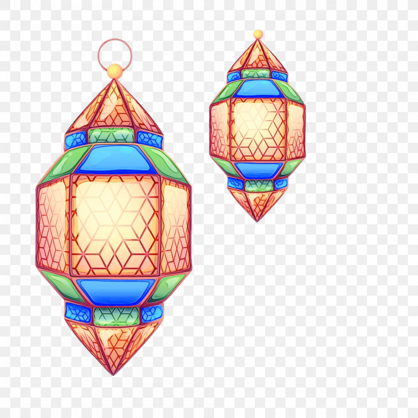 Christmas Ornament, PNG, 2000x2000px, Watercolor, Christmas Day, Christmas Ornament, Lighting, Paint Download Free