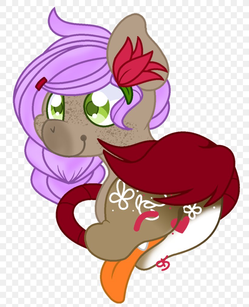 Horse Pony DeviantArt, PNG, 791x1010px, Watercolor, Cartoon, Flower, Frame, Heart Download Free