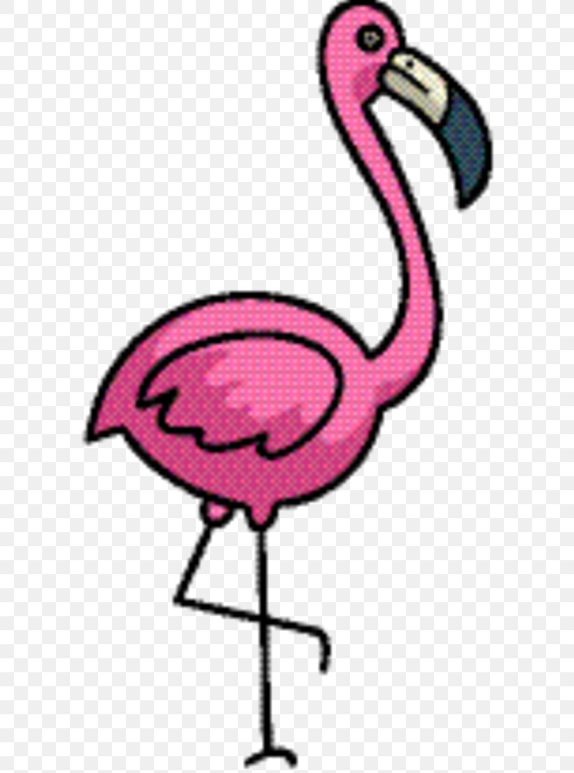 Pink Flamingo, PNG, 605x1104px, Beak, Bird, Cartoon, Flamingo, Meter Download Free