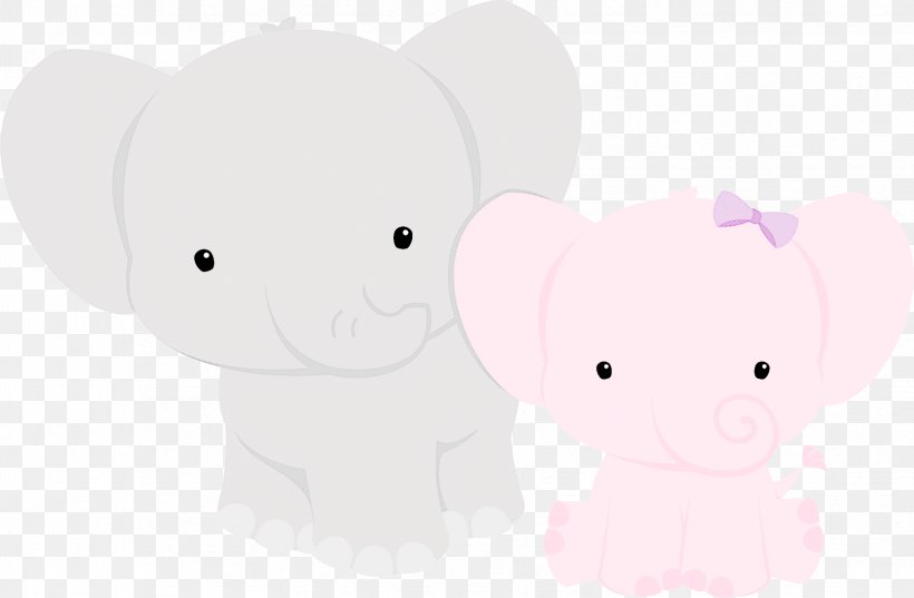 Teddy Bear, PNG, 1647x1080px, Pink, Cartoon, Elephant, Heart, Snout Download Free