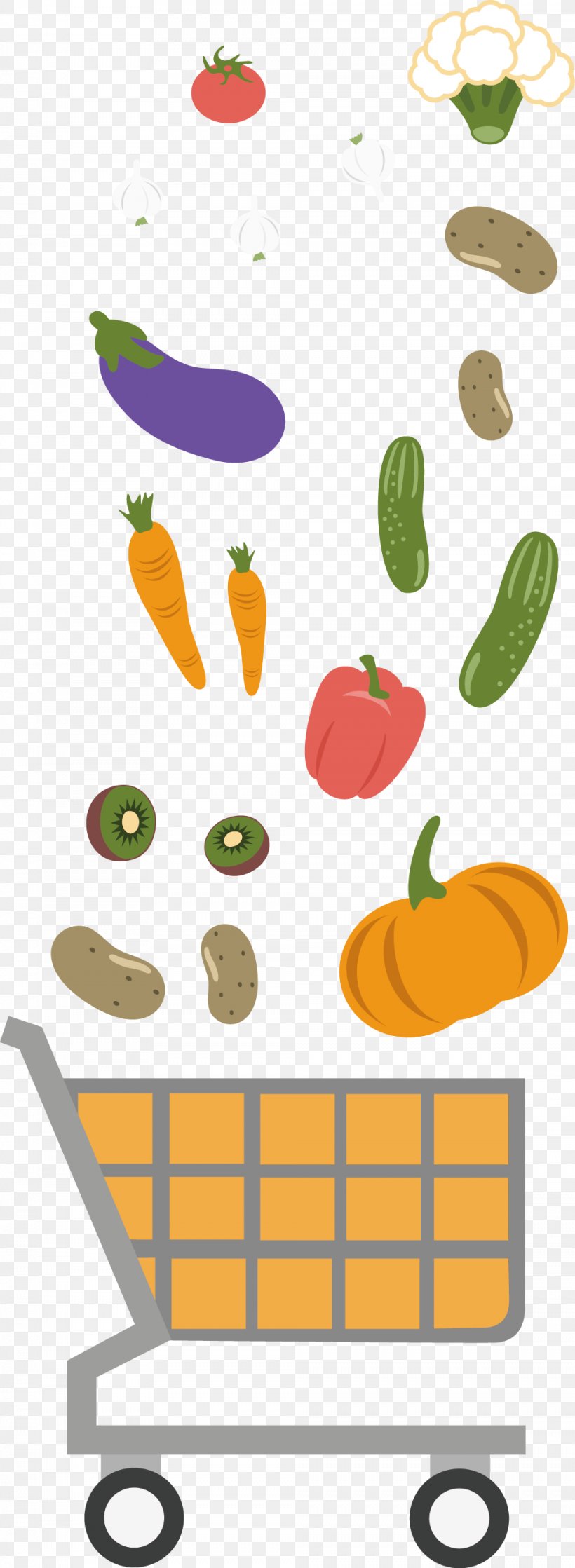 Vegetable Supermarket Fruit, PNG, 984x2685px, Vegetable, Area, Artwork, Ecommerce, Food Download Free