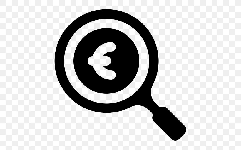 Magnifying Glass, PNG, 512x512px, Magnifying Glass, Black And White, Brand, Logo, Symbol Download Free