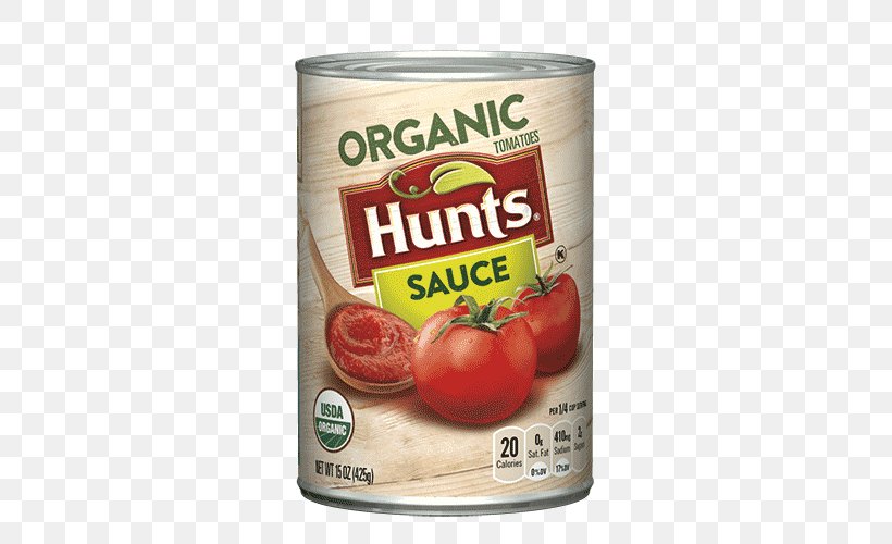 Organic Food Hunt's Tomato Sauce Tomato Paste, PNG, 500x500px, Organic Food, Canned Tomato, Canning, Dicing, Diet Food Download Free