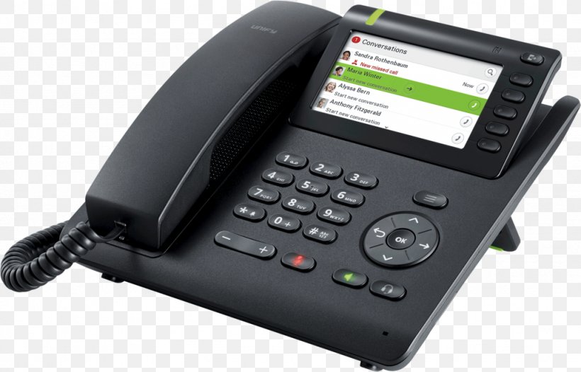 Unify Software And Solutions GmbH & Co. KG. Unify OpenScape Desk Phone IP 55G Telephone Unified Communications, PNG, 1024x658px, Unify Openscape Desk Phone Ip 55g, Answering Machine, Caller Id, Communication, Corded Phone Download Free