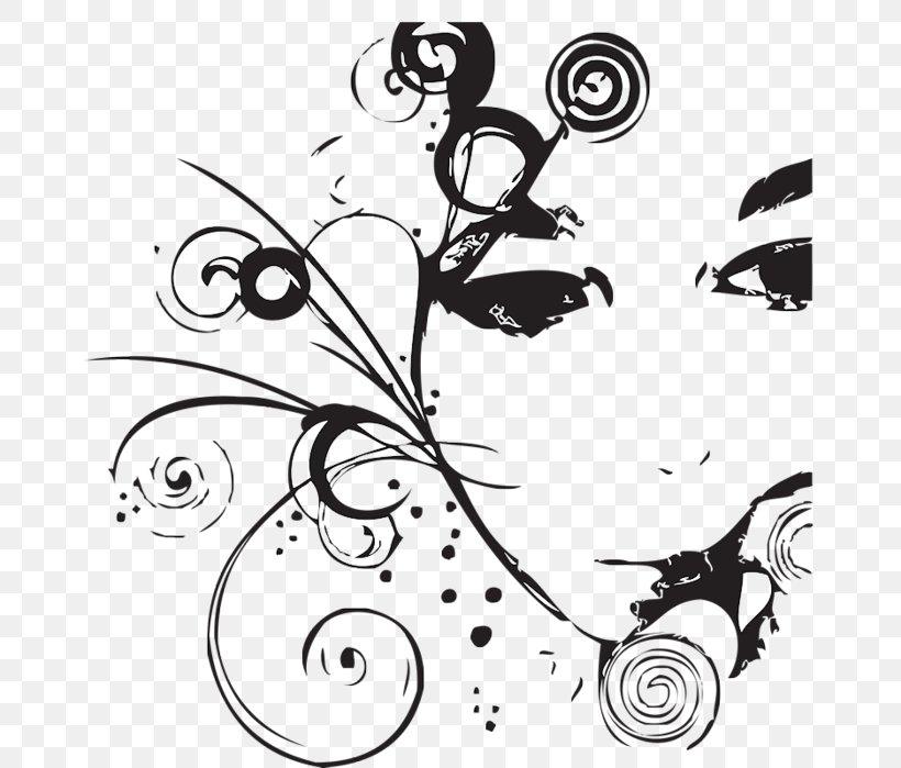 Black And White Art Clip Art, PNG, 668x699px, Black And White, Art, Artwork, Black, Branch Download Free