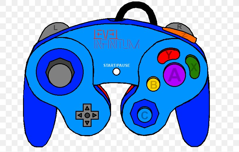 GameCube Controller Super Smash Bros. Melee Auto Modellista Game Controllers, PNG, 674x521px, Gamecube Controller, All Xbox Accessory, Area, Auto Modellista, Blue Download Free