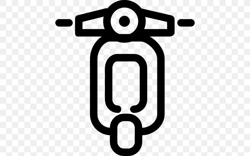 Scooter Car Motorcycle Helmets Vespa, PNG, 512x512px, Scooter, Area, Bicycle, Black And White, Car Download Free