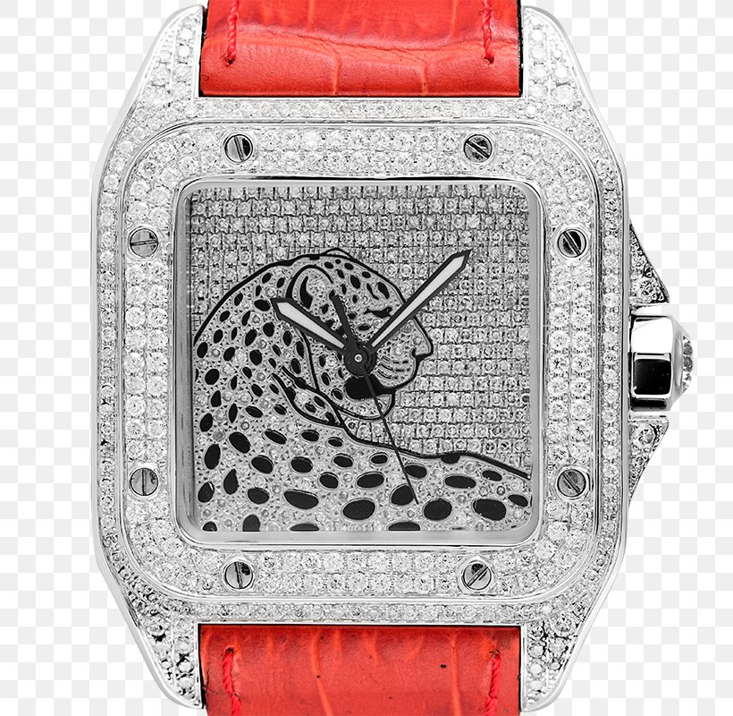 Watch Strap Cartier Santos 100 Watch Strap, PNG, 800x800px, Watch, Audemars Piguet, Bling Bling, Brand, Brilliant Download Free