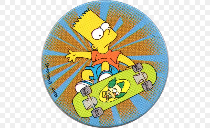 Bart Simpson The Simpsons Skateboarding Recreation Material, PNG, 500x500px, Bart Simpson, Animated Cartoon, Material, Recreation, Simpsons Skateboarding Download Free