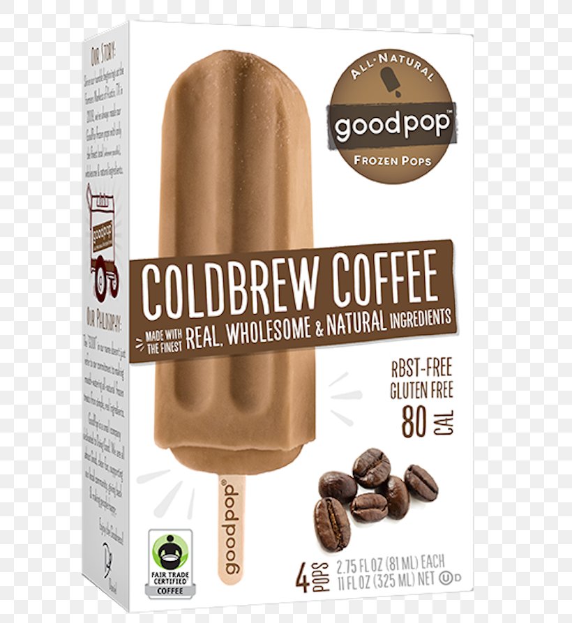 Cold Brew Ice Cream Ice Pop GoodPop Coffee, PNG, 670x893px, Cold Brew, Chocolate, Coffee, Dessert, Flavor Download Free