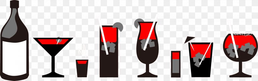 Red Wine Wine Glass, PNG, 2261x717px, Red Wine, Alcoholic Beverage, Artworks, Black, Brand Download Free
