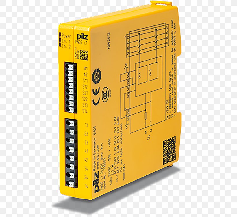 Safety Relay Pilz Security Emergency, PNG, 752x752px, Safety Relay, Automation, Computer, Contactor, Electronics Download Free