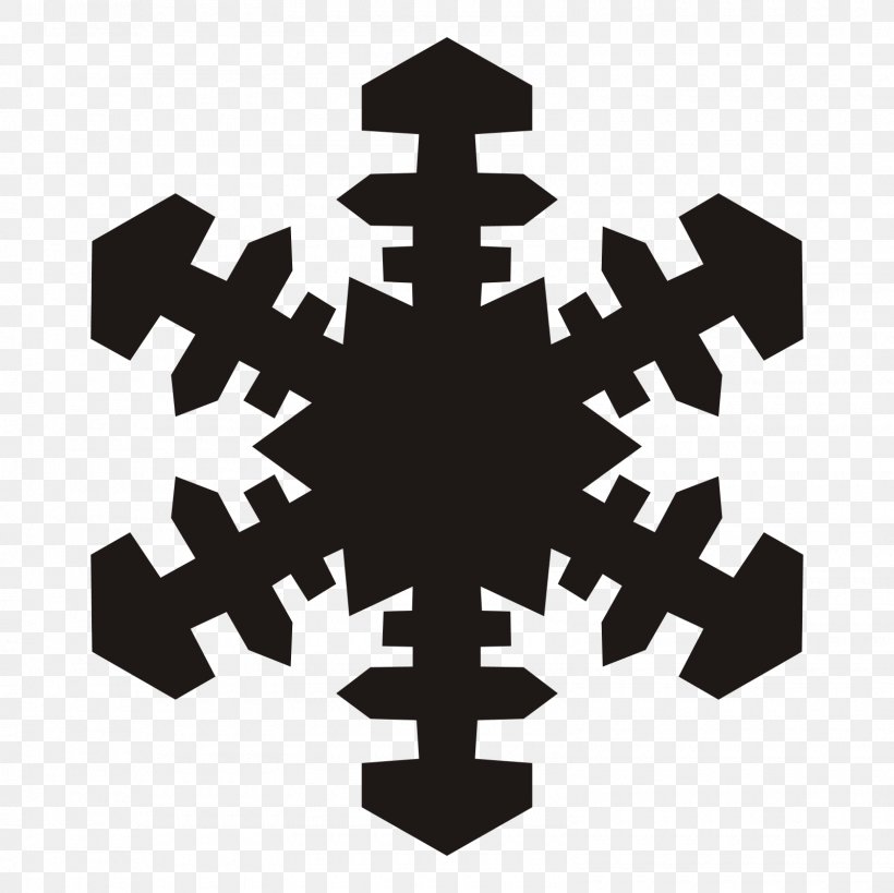 Snowflake Silhouette Clip Art, PNG, 1600x1600px, Snowflake, Color