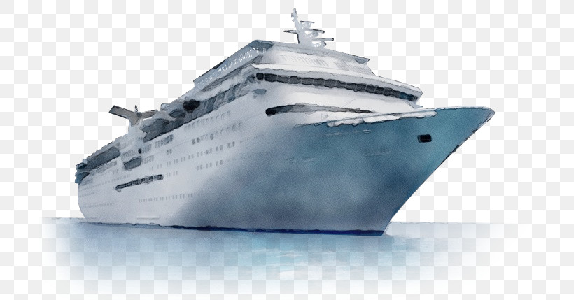 Cruise Ship Water Transportation Motor Ship Naval Architecture Livestock Carrier, PNG, 707x429px, Watercolor, Amphibious Transport Dock, Architecture, Cruise Ship, Engine Download Free
