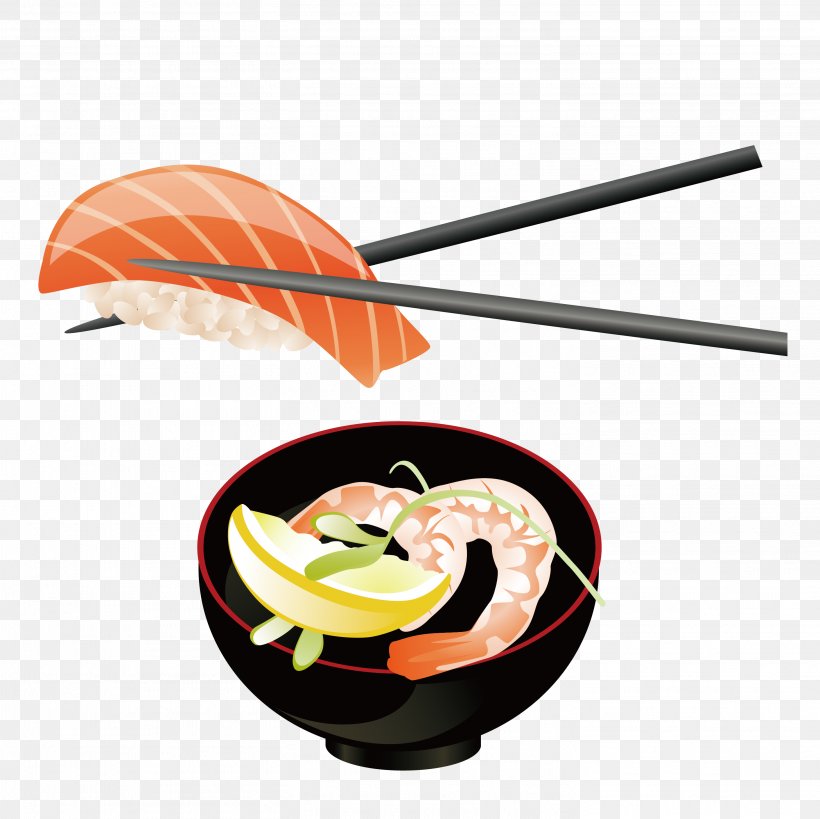 Sushi Japanese Cuisine Sashimi Salmon, PNG, 2917x2917px, Sushi, Asian Food, Chopsticks, Cooking, Cuisine Download Free