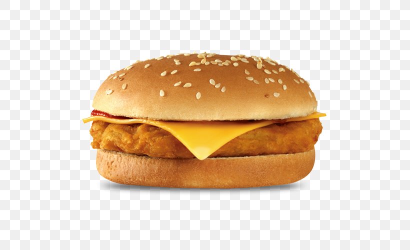 Hamburger Cheeseburger Chicken Sandwich Fast Food Fried Chicken, PNG, 500x500px, Hamburger, American Food, Bread, Breakfast Sandwich, Buffalo Burger Download Free