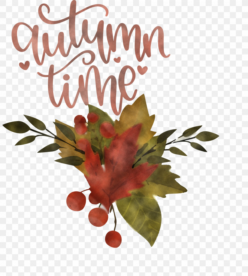 Autumn Time Happy Autumn Hello Autumn, PNG, 2697x3000px, Autumn Time, Biology, Christmas Day, Christmas Ornament, Floral Design Download Free