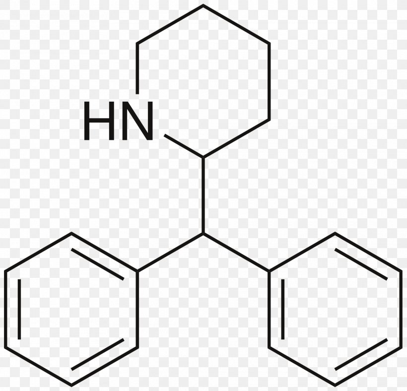 Desoxypipradrol Norepinephrine–dopamine Reuptake Inhibitor Chemical Compound Diphenylprolinol 2-Diphenylmethylpyrrolidine, PNG, 1920x1847px, Chemical Compound, Area, Black, Black And White, Chemical Substance Download Free