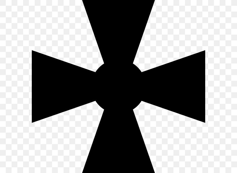 Maltese Cross Iron Cross First World War Symbol, PNG, 600x600px, Cross, Black, Black And White, Brand, First World War Download Free