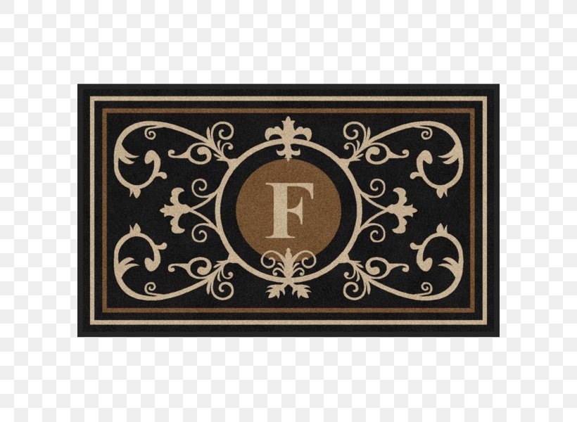 Mat Monogram Classic Coir Factory Logo, PNG, 600x600px, Mat, Brown, Business, Carpet, Coir Download Free