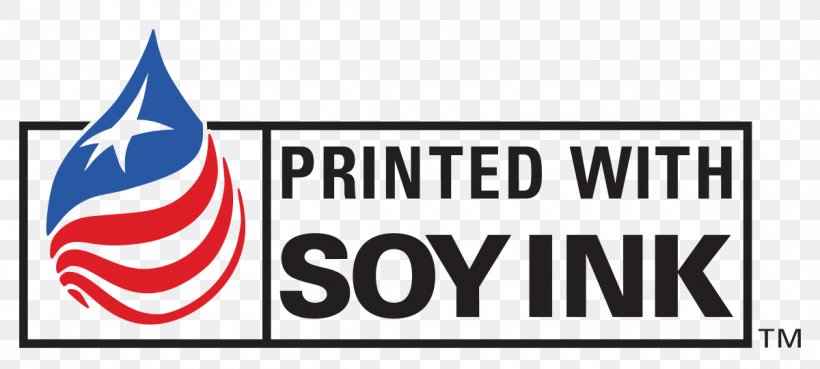 Soy Ink Logo American Soybean Association Printing, PNG, 1200x540px, Soy Ink, Area, Banner, Brand, Environmental Protection Download Free