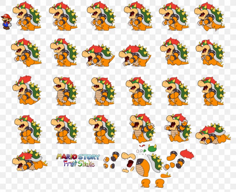 Bowser Paper Mario Mario & Luigi: Superstar Saga Mario & Luigi: Paper Jam, PNG, 989x807px, Bowser, Art, Cat, Fangame, Fruit Download Free