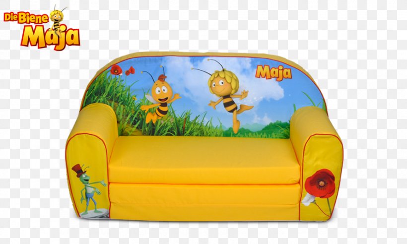 Maya The Bee Willy Couch, PNG, 890x534px, Maya The Bee, Baby Walker, Bee, Car Seat Cover, Chair Download Free