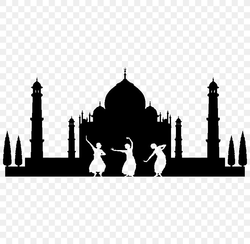 Black Taj Mahal Vector Graphics Silhouette Illustration, PNG, 800x800px, Taj Mahal, Architecture, Art, Black Taj Mahal, Blackandwhite Download Free