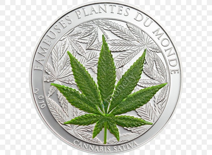 Cannabis Sativa Silver Coin, PNG, 598x600px, Cannabis Sativa, American Silver Eagle, Beats Solo, Bullion Coin, Cannabis Download Free