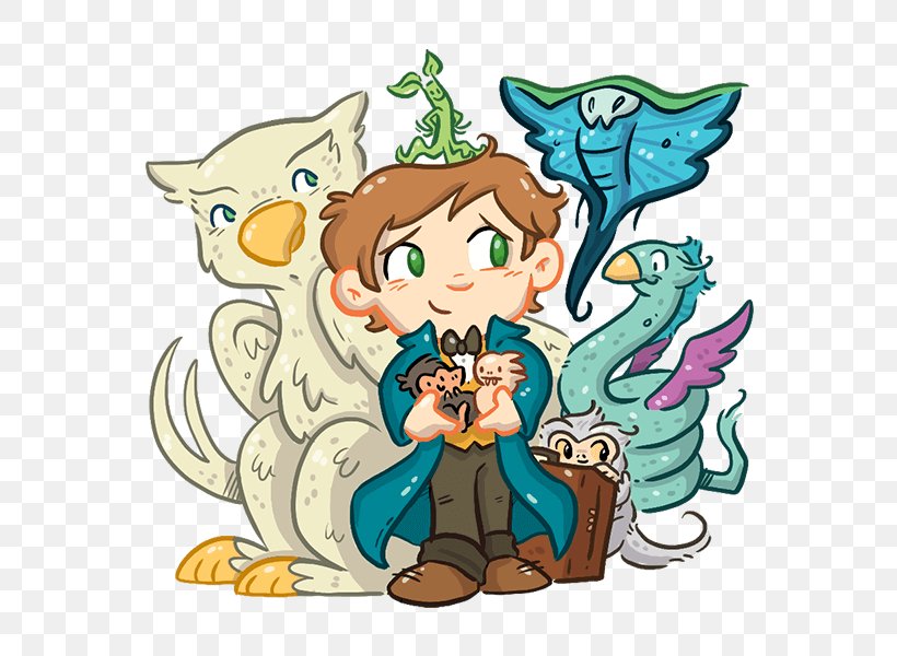 Clip Art Fantastic Beasts And Where To Find Them Fantastic Beasts Stickers Vertebrate Illustration, PNG, 600x600px, Vertebrate, Animal, Animal Figure, Art, Artwork Download Free