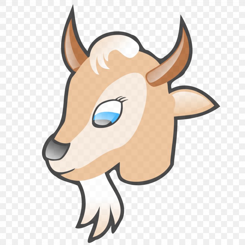 Cartoon Head Horn Goats Nose, PNG, 2555x2555px, Cartoon, Antelope, Fictional Character, Goats, Head Download Free