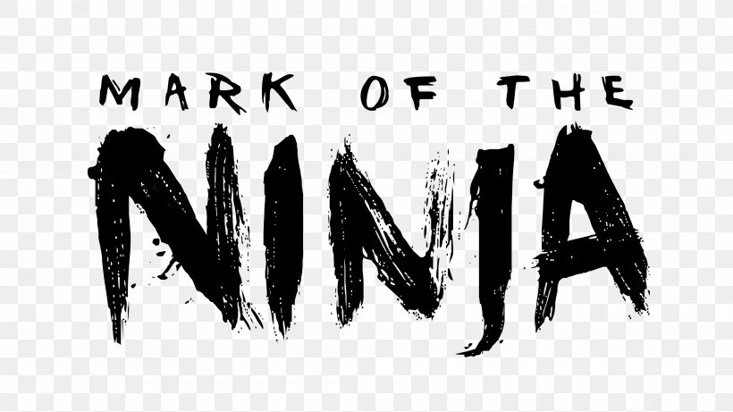 Mark Of The Ninja Tenchu: Stealth Assassins Video Game Stealth Game, PNG, 4000x2250px, Mark Of The Ninja, Achievement, Black And White, Brand, Game Download Free