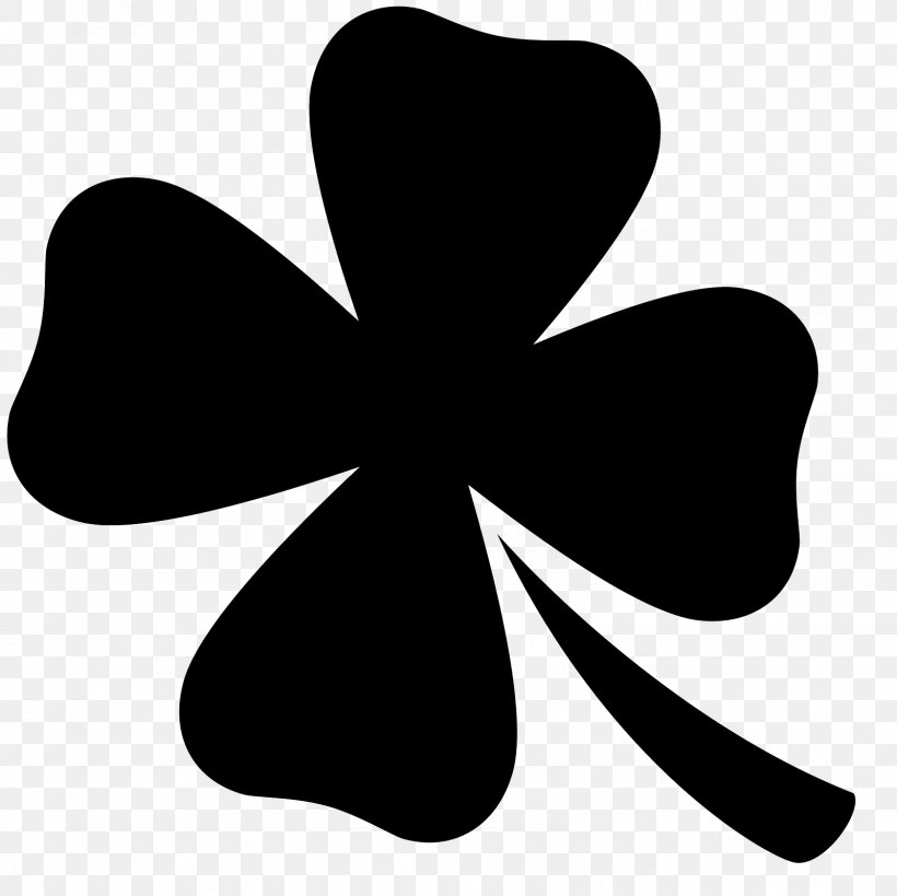 Red Clover Four-leaf Clover Shamrock Clip Art, PNG, 1600x1600px, Red Clover, Black And White, Clover, Flower, Fourleaf Clover Download Free