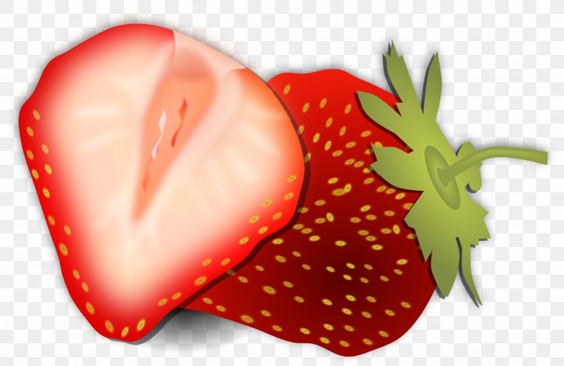 Strawberry Clip Art, PNG, 3692x2400px, Strawberry, Berry, Dessert, Diet Food, Food Download Free