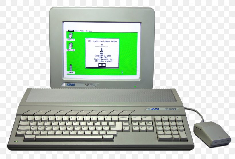 Atari ST Atari 1040 STE Amiga, PNG, 1024x696px, Atari St, Amiga, Atari, Atari 8bit Family, Atari 1040 Ste Download Free