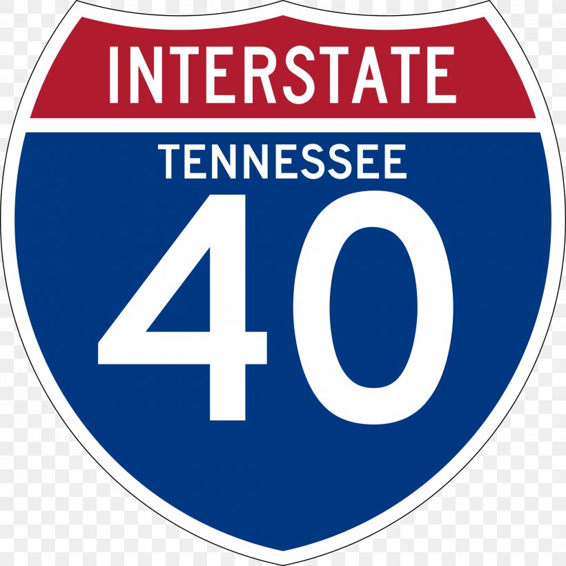 Interstate 40 Interstate 10 Interstate 76 Interstate 45 Interstate 80, PNG, 2160x2160px, Interstate 40, Area, Blue, Brand, Highway Download Free